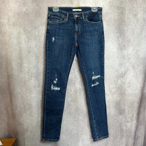 Women's Levi's Jeans 711 Skinny. size 28 dark denim